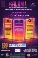 Xenria 2k26 Techno-Cultural Fest Poster